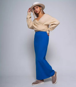 Юбка #КТ6806 (1), синий