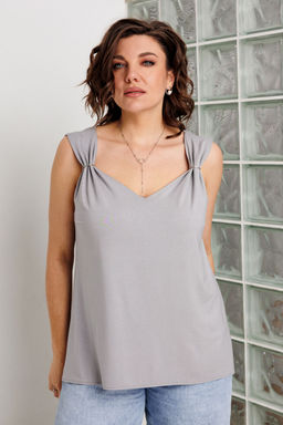 Топ BegiModa 4162 пепел  фото 2