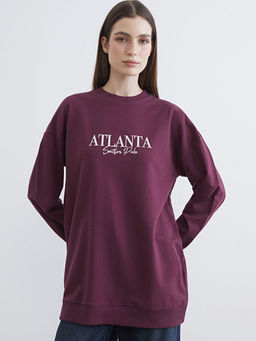 Atlanta Bask?l? Kad?n Sweatshirt Tunik