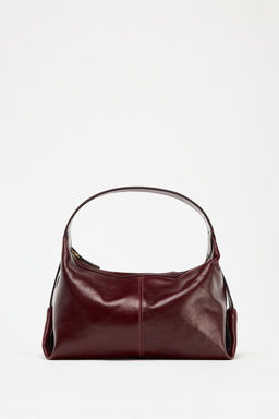 LEATHER SHOULDER BAG - Zara фото 2