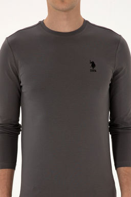 Erkek Gri Basic Sweatshirt Sepette S_rpriz _ndirim - U.s. polo assn фото 13