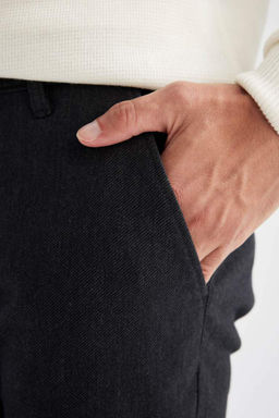 Прямые брюки чинос стандартного кроя с карманами - Defacto фото 5