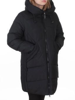 A622 BLACK Куртка зимняя женская (200 гр. био-пух)