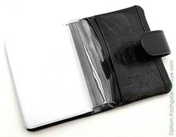 Мужская кожаная визитница Dierhoff Д 7175-542 - Sergio valentini фото 2