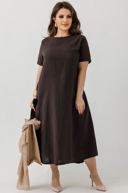 Платье 8808М/03/Коричневый