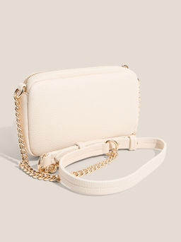 Кросс-боди ARMANI EXCHANGE SUSIE Артикул 4368305, молочно-белый  фото 3