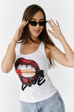 Майка Натали 7214 из хлопка с лайкрой фото 16