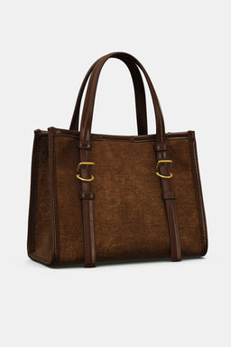 CORDUROY MINI TOTE BAG - Zara фото 23