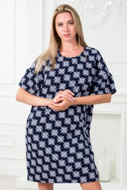 Платье женское из барби Барбара 2 вензель на синем - Амадэль фото 4