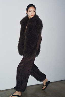 FAUX FUR GILET