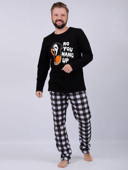 Пижама "Ужастики 2", футер начес