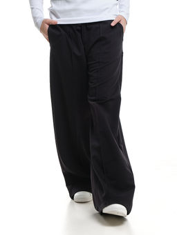 Брюки для девочки со строчкой черные школьные штаны с карманами 22-1564 черный - Mini maxi фото 13