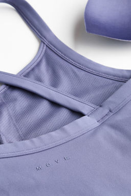 Top de deporte SoftMove con sujetador integrado - H&m фото 5