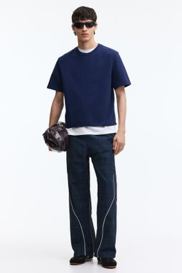 Camiseta con efecto lavado Regular Fit - H&m фото 6
