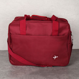 Сумка дорожная 40х22х31 см / BAG-65721/4 /уп 20/красная - Галеонтрейд фото 2