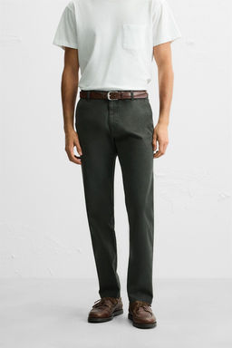 SKINNY FIT CHINO TROUSERS - Zara фото 21