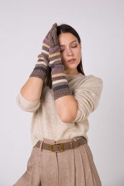 Перчатки из натуральной шерсти