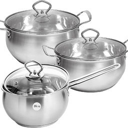 31006 Набор посуды 6пр 1,7+2,3+3,0 л MB (х4) - Mayer&boch фото 4