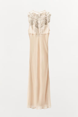 LIMITED EDITION BEADED EMBROIDERED DRESS - Zara фото 6