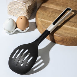 Шумовка Доляна Pronto, цвет белый, чёрный фото 2