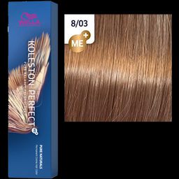 Краска стойкая Koleston Perfect 8/03 Янтарь, Wella Professionals