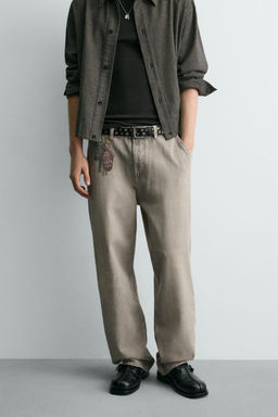 KEYRING PRINT TROUSERS - Zara фото 12