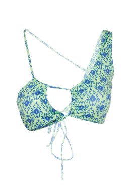 Etnik Desenli Ucgen Tunelli Bikini Ustu TBESS23BU00048