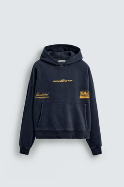 COMBINED SLOGAN FORD  HOODIE - Zara фото 7