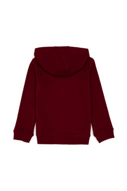 K_z _ocuk Bordo Basic Sweatshirt Sepette S_rpriz _ndirim - U.s. polo assn фото 2