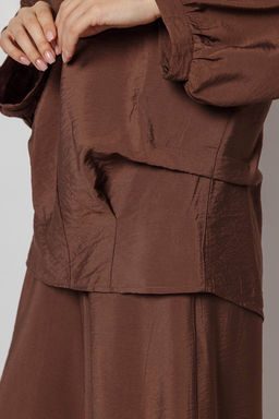 Блузка женская 4374/05/Коричневый