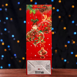 Пакет подарочный Новогодний привет, 12 х 36 х 8,5см - Simaland фото 5
