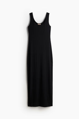 Vestido largo de punto