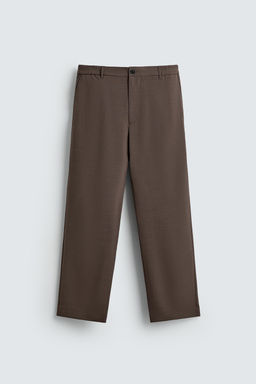 PANTAL?N FLUIDO RELAXED FIT / Gris claro - Zara фото 6
