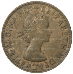 Монета 1 пенни 1962 года Австралия