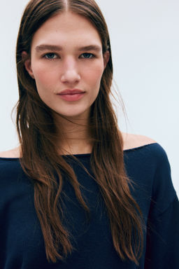Jersey off-the-shoulder - H&m фото 8