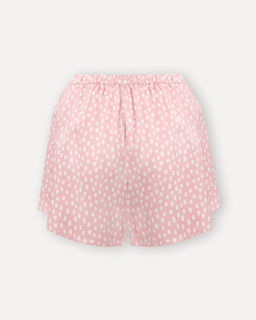 Розовые шорты с оборками-крылышками - Deseo фото 4