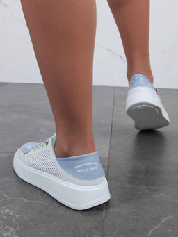 Кеды EDART 163.P.LusiR2 w.Белый-голубой-мята - Ed'art фото 8