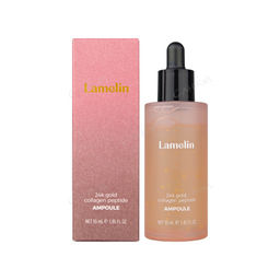 24K Gold Collagen Peptide Ampoule - Антивозростная сыворотка для лица с коллагеном и пептидами, 50 мл