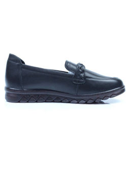 03-5913 BLACK Полуботинки женские (натуральная кожа)