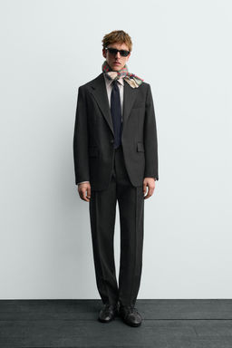 WOOL DINNER JACKET BLAZER AARON LEVINE X ZARA