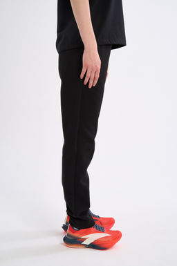 Брюки трикотажные удлиненные Черный