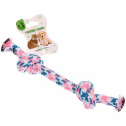 Цена за 6 шт. Игрушка - канат для собак "Любимый Бро", цвет как на фото, 25см (лейбл)