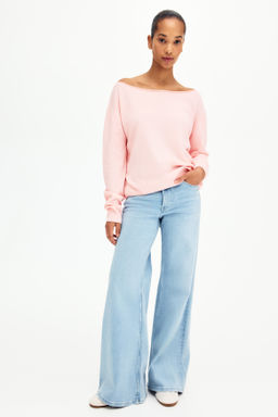 Jersey off-the-shoulder - H&m фото 7