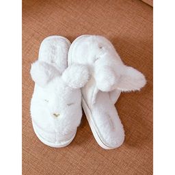 Halluci / Тапочки Сонные кролики белые H2320/1  фото 4