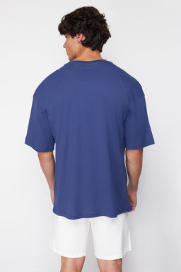 TRENDYOL MAN Oversize/Genis Kesim K?sa Kollu Sehir Bask?l? %100 Pamuklu T-Shirt TMNSS20TS1102 - Trendyolmilla фото 2