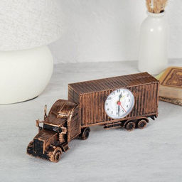 Часы настольные Контейнеровоз 30х6х10 см / F533 /уп 72/ - Галеонтрейд фото 3