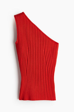 Top de un hombro en punto de canale - H&m фото 4