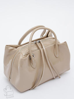 Сумка женская кожаная 5786P apricot Polina&Eiterou в Новосибирске