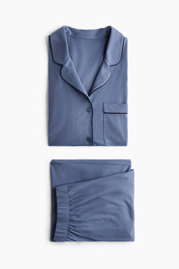 Pijama de mezcla de viscosa - H&m фото 6