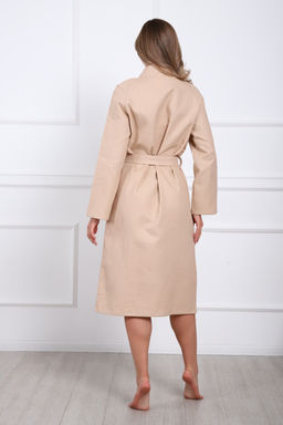 Халат вафельный женский